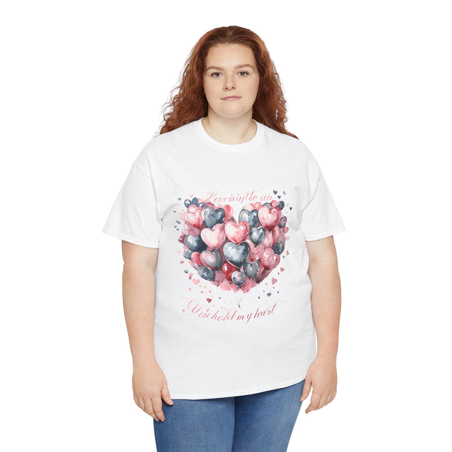 Heartfelt Graphic Tee, Casual T-Shirt Gift, Valentine's Day Shirt, Cute Unisex Top, Romantic Apparel - Unisex Tee, Valentine's Day Gift,