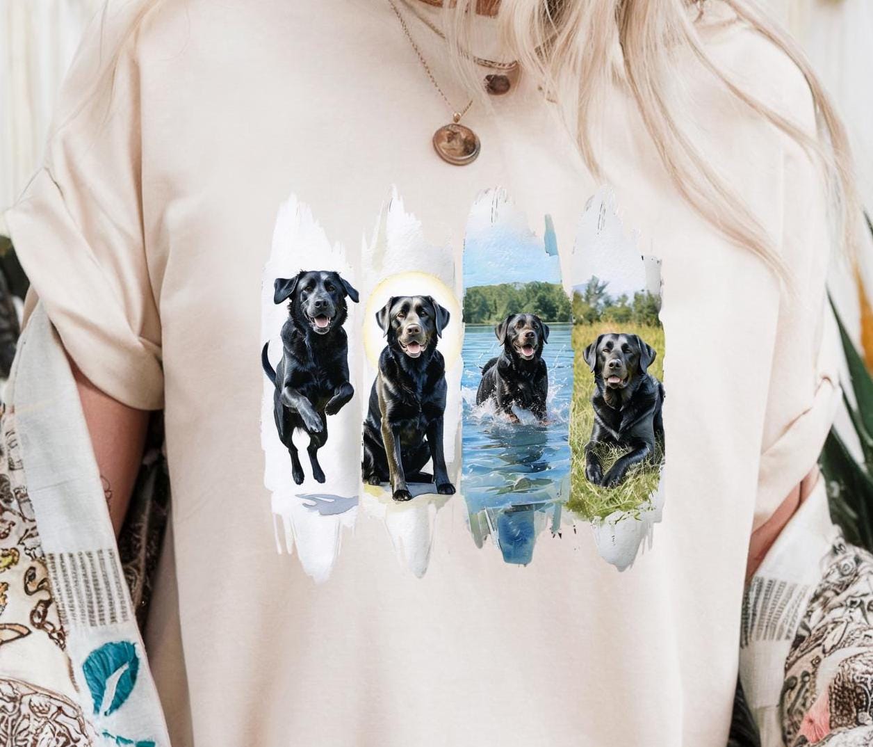 Black Lab Love Unisex Tee Dog Lover Shirt Pet Adoption Gift Animal Rescue Apparel Casual Wear for Dog Owners Retriever Dog T Shirt