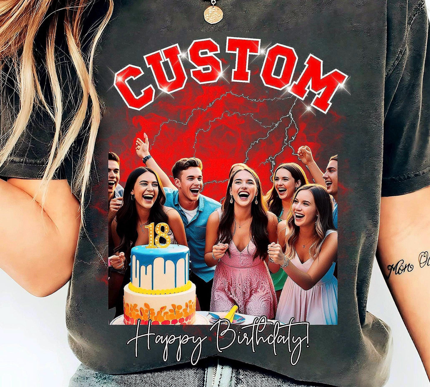 Custom Bootleg Rap Tee Vintage 90s Graphic Shirt Personalized Photo Top Custom Valentine Gift Unique Bootleg Design For Men And Women