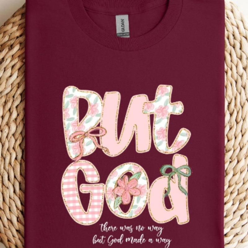 Women's Solid Color White Printed T-shirt