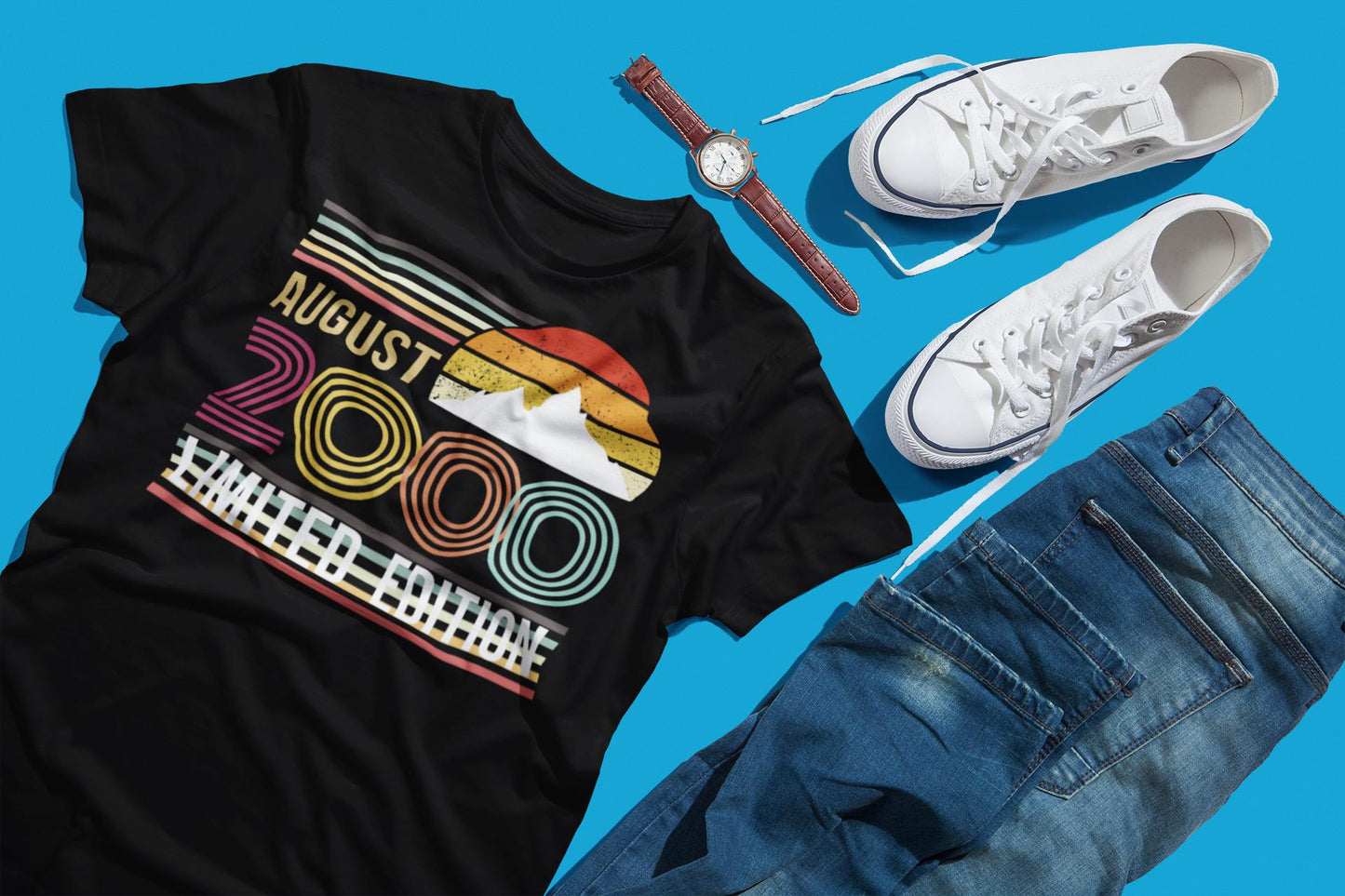 Retro July 2000 T Shirt Vintage Style Unisex Cotton Tee 25th Birthday Gift For Men And Women Classic 2000s Graphic Nostalgic Party Outfit