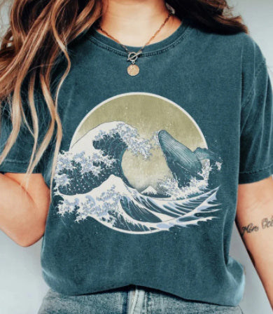 New Vintage Cotton Horror Movie Halloween Printed T-shirt