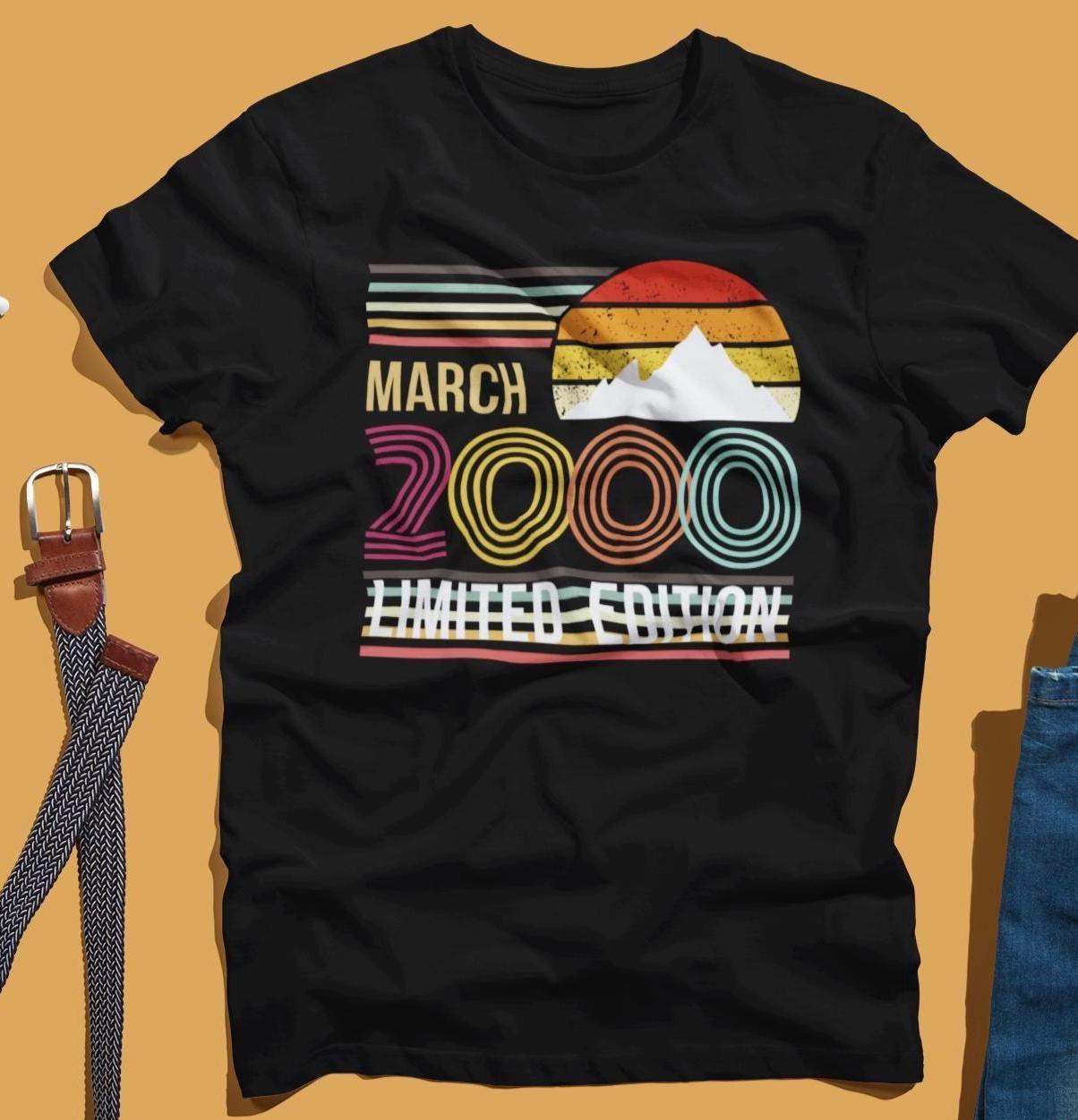 Retro June 2000 T-Shirt – Vintage Style Unisex Cotton Tee – 25rd Birthday Gift – Classic 2000s Shirt