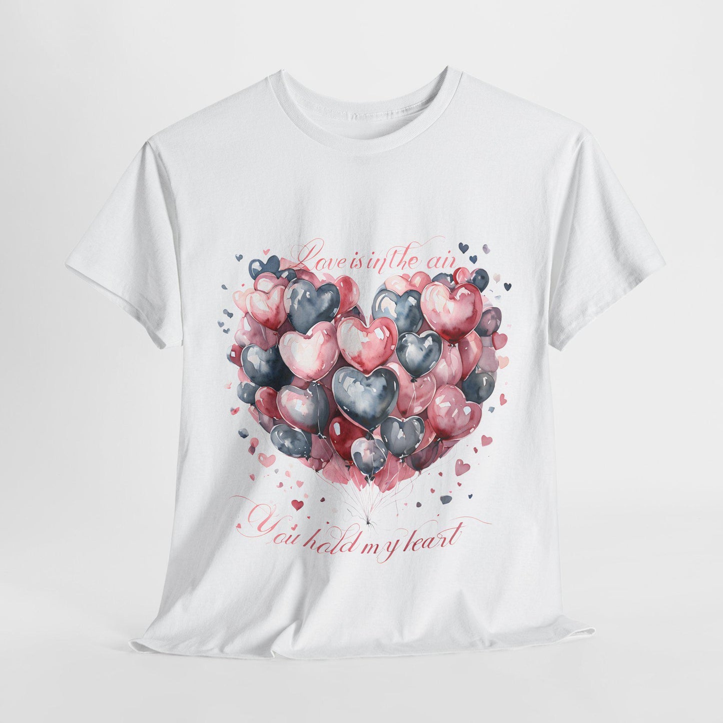 Heartfelt Graphic Tee, Casual T-Shirt Gift, Valentine's Day Shirt, Cute Unisex Top, Romantic Apparel - Unisex Tee, Valentine's Day Gift,