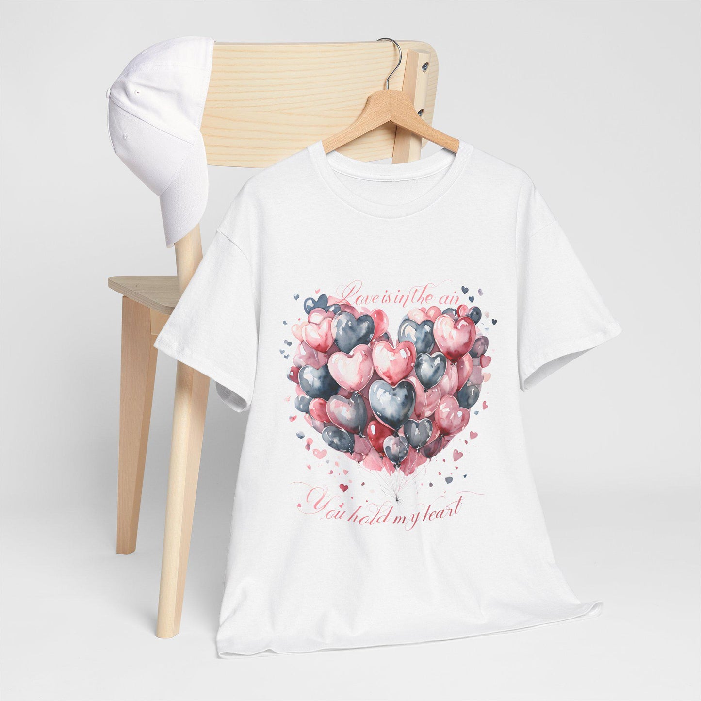 Heartfelt Graphic Tee, Casual T-Shirt Gift, Valentine's Day Shirt, Cute Unisex Top, Romantic Apparel - Unisex Tee, Valentine's Day Gift,