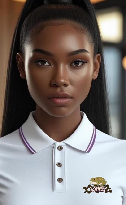 Unisex Golf & Tennis Polo Shirt - Breathable Sport Performance Top with Logo Design