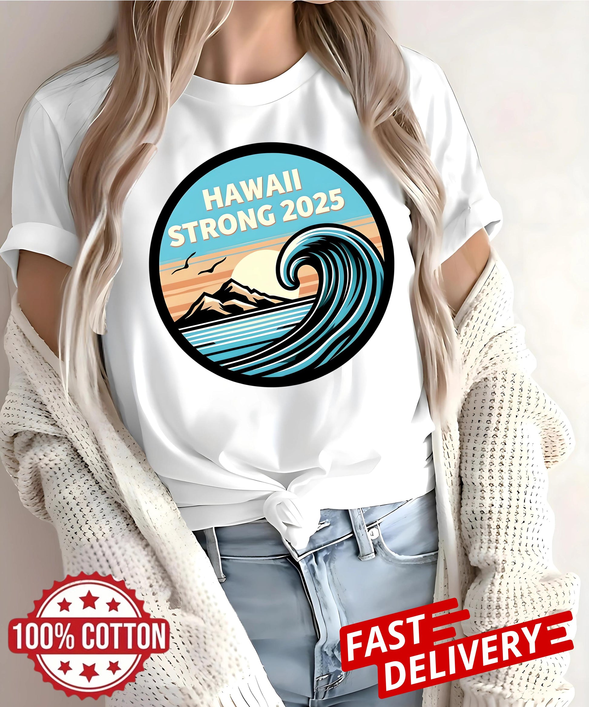 This Hawaii Strong 2025 Shirt is more than fabric it's support, hope, and strength after the tsunami honor survivors and stand proud