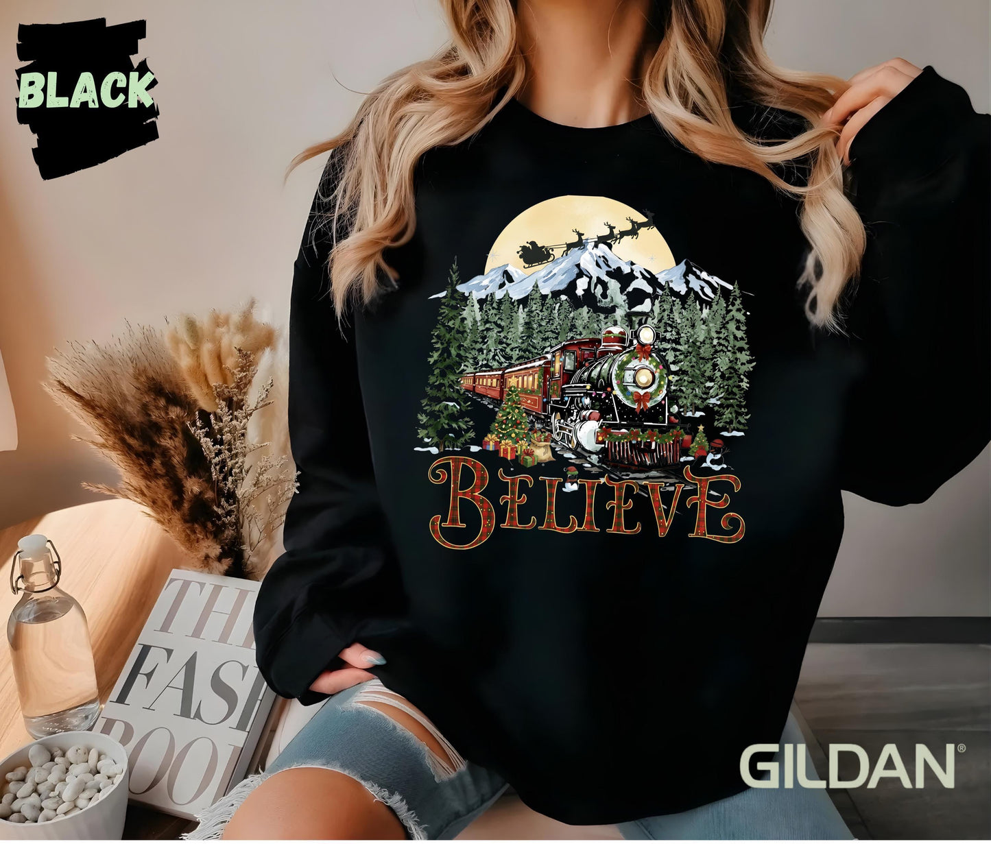 Polar Express shirt , Christmas Gift, Christmas Believe Sweater, Merry Christmas T-Shirt, Gift Ideas, All Aboard Polar Express, Hoodie Xmas