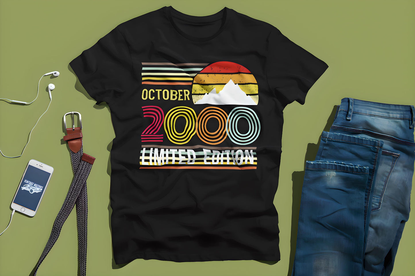 Retro June 2000 T-Shirt – Vintage Style Unisex Cotton Tee – 25rd Birthday Gift – Classic 2000s Shirt