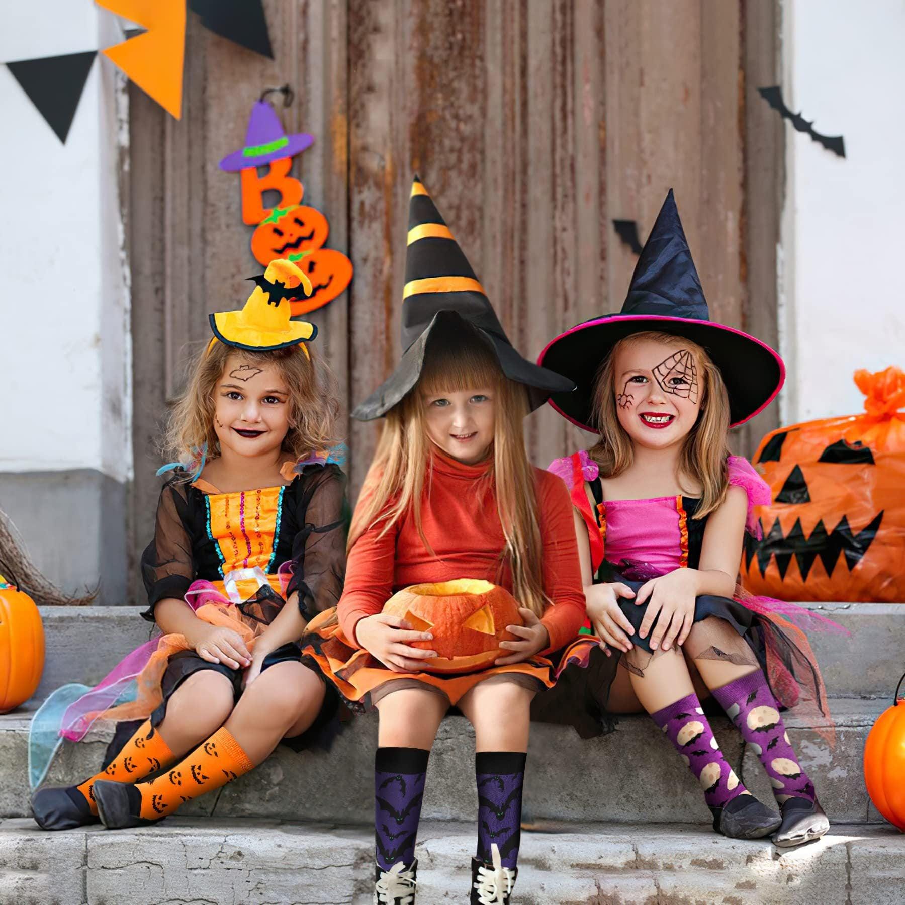 6 Pairs Halloween Christmas Socks For Men Women Girls Funny Xmas Socks Santa Claus Elk Cotton Sock Set-Cannot Be Listed On Amazon Platform