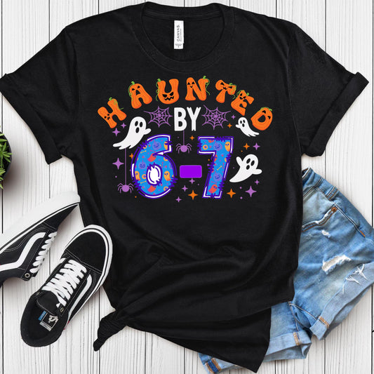 Six Seven Meme Halloween Shirt: Bella Canvas Funny Tee