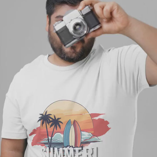 Unisex Classic Summer T Shirt Lightweight Breathable Casual Tee Comfortable Fit Everyday Outfit Graphic Top Funny Gift Shirt For Men Women