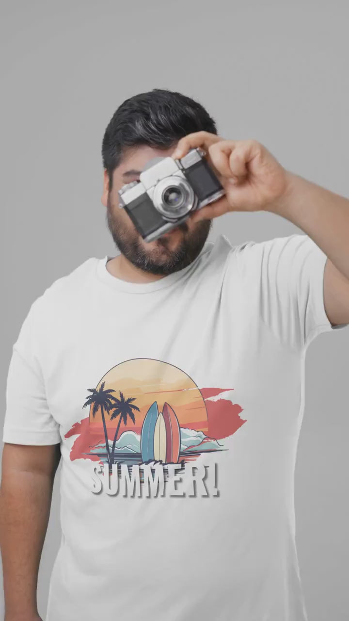 Unisex Classic Summer T Shirt Lightweight Breathable Casual Tee Comfortable Fit Everyday Outfit Graphic Top Funny Gift Shirt For Men Women